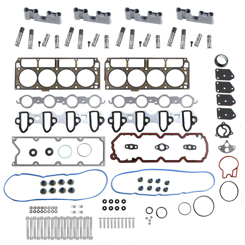 Aiqidi Fits GM CHEVY 5.3 AFM Lifter Replacement Kit Head Gasket Set, Head  Bolts Lifters and Guides