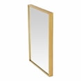 thumbnail image 6 of Bali Modern Rectangle Wall Mirror - 30" Gold, 6 of 6