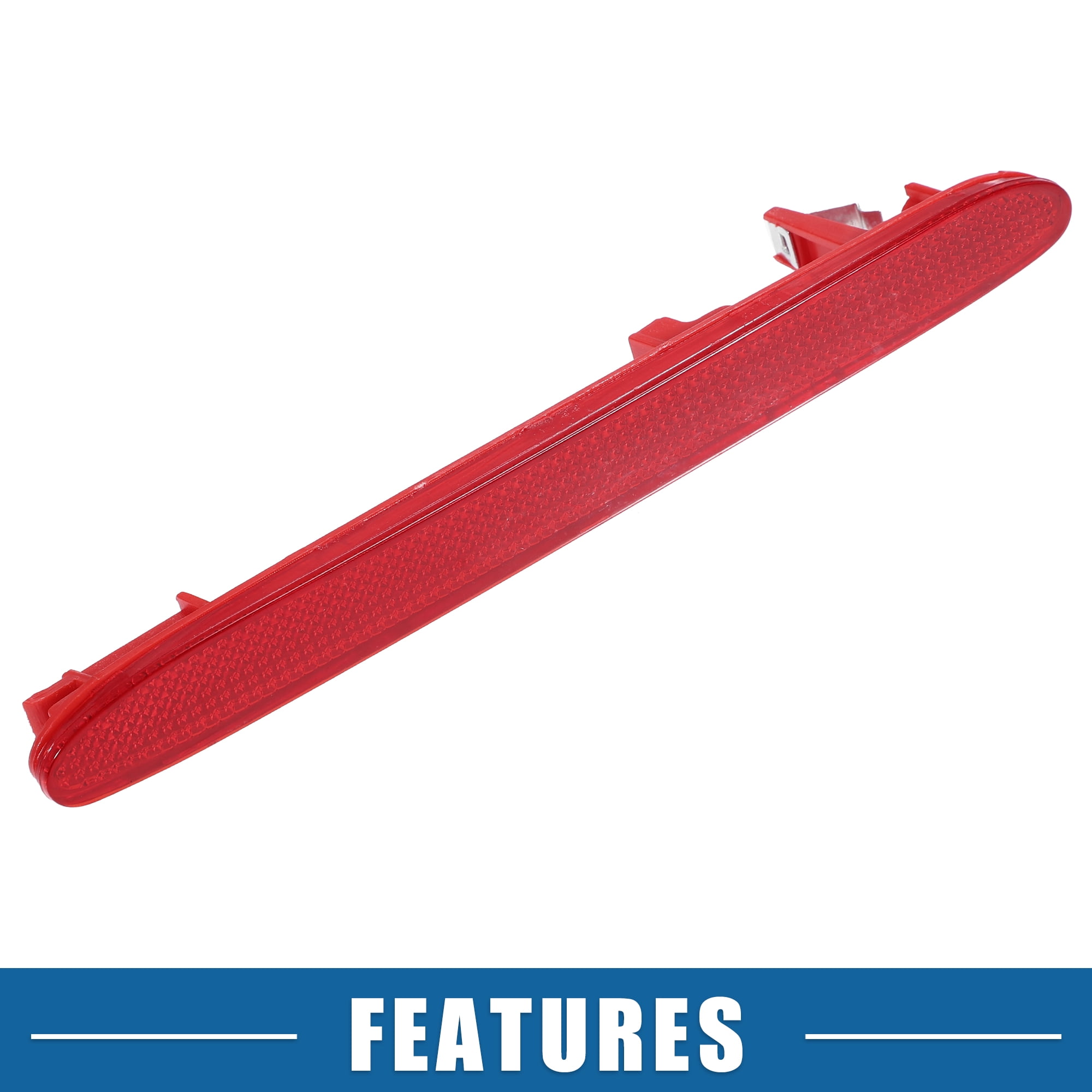 Unique Bargains Car Rear Bumper Reflector for Honda CR-V 2005-2006 Plastic Red