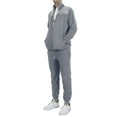 thumbnail image 2 of GBH by GBH Polar Fleece Sweater Jacket & Jogger Sweatpants Set, Modern-Fit, (Men's), 2 of 3