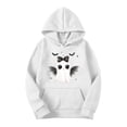 thumbnail image 3 of WJHWSX Womens Hoodies,Hoodies for Women,Soft,Comfort Fit,Polyester,White,M, 3 of 4