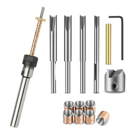 

Pen Making Kit Pen Shaft and Pen Holder Trimming Set Wood Turning Mandrel for Making Pen Woodworking Lathe Accessories A