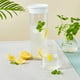 thumbnail image 1 of Jarra con infusor de frutas para agua fría y caliente | Alta resistencia al calor (159 °C) | Tapa y colador extraíbles | Capacidad de 2 litros para té helado y bebidas con saborizantes, 1 of 7