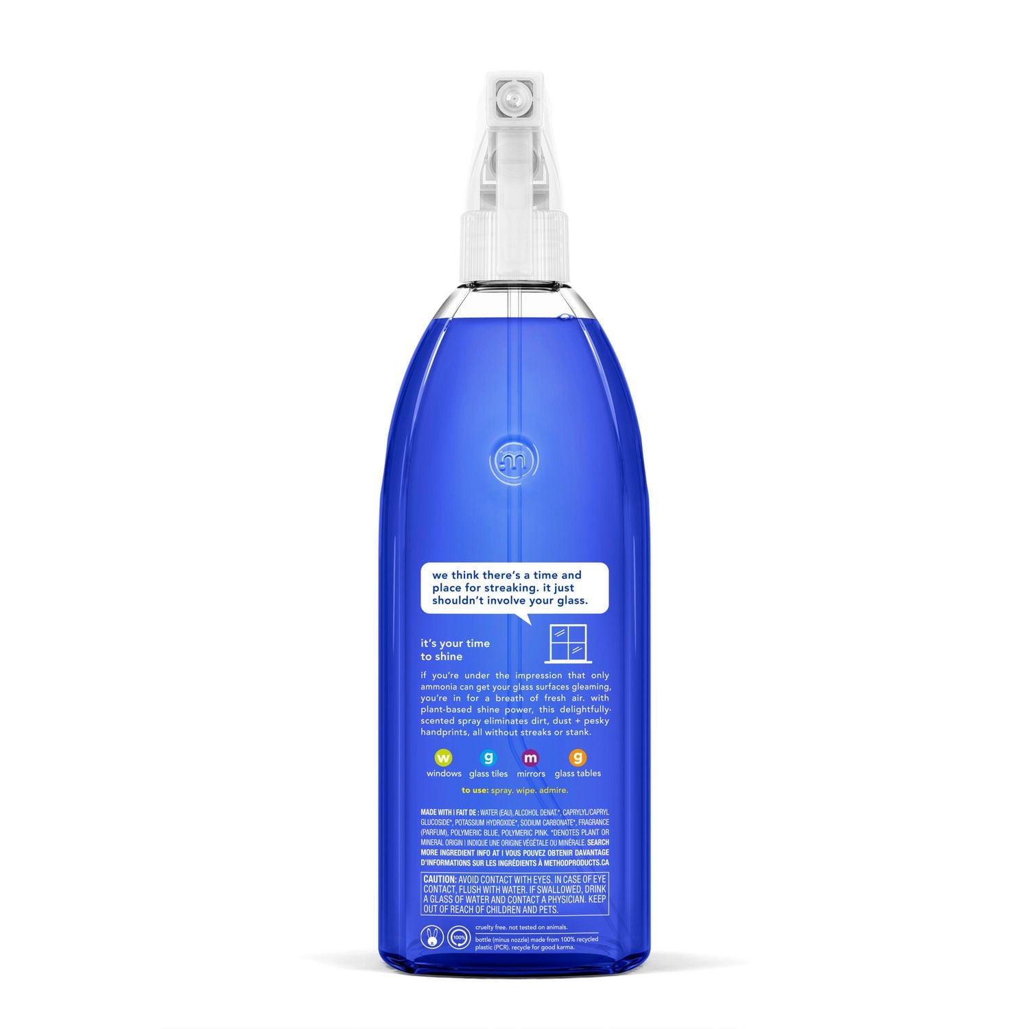 Method Spray Nettoyant pour Vitres Menthe, 828 mL 828 ml