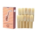 thumbnail image 2 of 10 Pack Alto Sax Saxophone Reeds Strength 1.5 2.0 2.5 3.0 3.5 4.0 Saxophone Woodwind Instrument Part, 2 of 5