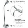 thumbnail image 4 of Applique Murale LED Sincero 12V Spot LED Lampe de Lecture Interrupteur, 4 of 5