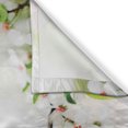thumbnail image 3 of Flower Kitchen Curtains, White Springtime Blossoms on Tree Branch Freshness Garden Growth Seasonal Nature, Two Panels Drapes with Rod Pocket Room Decor, 55" X 45", White Green, by Ambesonne, 3 of 3