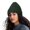 Green, variant on Women Fashion Solid All Autumn And Winter Knitted Warm Woolen Hat Hats for Ears Men's Hat Ski Hats for Men Hats That Cover Ears Hats for Winter Men Thermal Head Cap Coon Skin Hat Snowboarding Gear Men