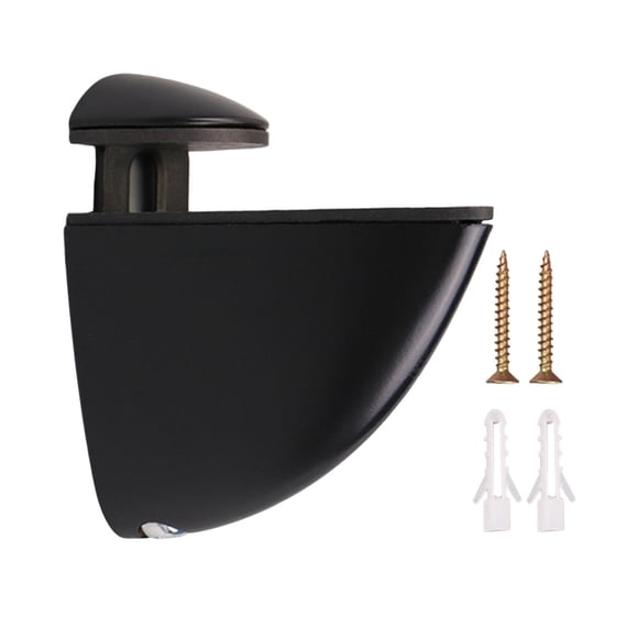 Soporte para estante de vidrio Soporte para estante de vidrio Fácil de instalar, resistente, para pared S