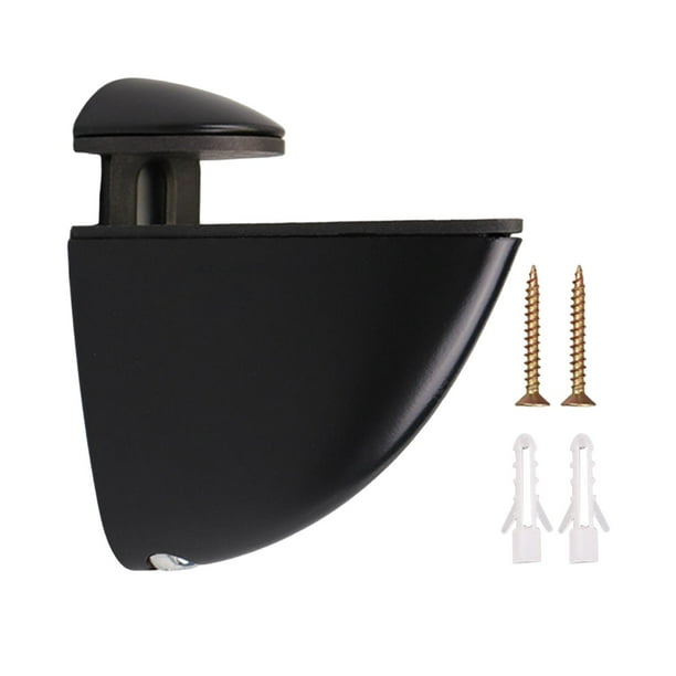 Soporte para estante de vidrio de fácil instalación Soporte para estante de vidrio de montaje en pared M