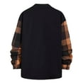 thumbnail image 6 of Mens Long Sleeve Plaid Flannel Shirts Casual Button Down Hooded Shirt Jacket Regular Fit Fall Winter Mens Shirts, 6 of 6