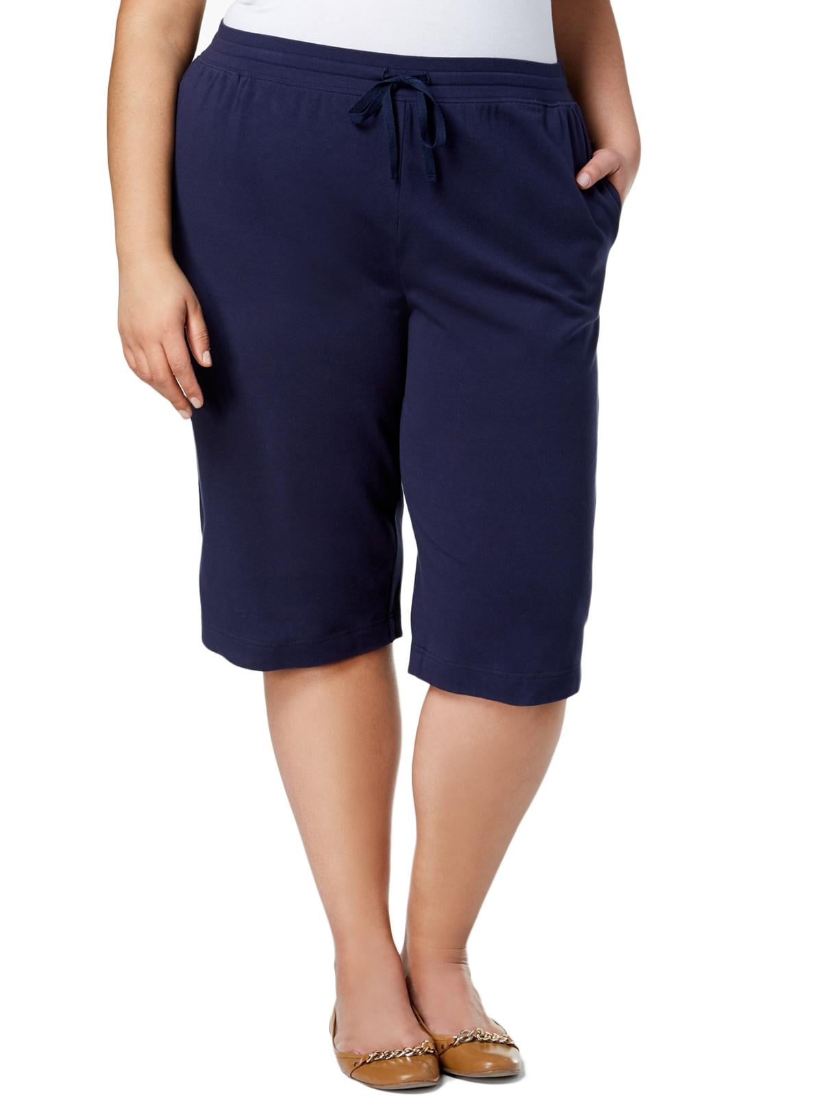 Karen Scott Sport Womens Plus Fitness 