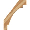 thumbnail image 3 of 4"W x 26"D x 34"H Merced Rough Sawn Knee Brace, Western Red Cedar, 3 of 4