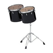 Pearl PTE1314 13" x 11"/14" x 12" Concert Tom Set Midnight Black