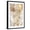 Black Frame, variant on Art.com Floral Takeover Gold Art Print by Jace Grey, Black Frame Wall Art, 21" x 29"