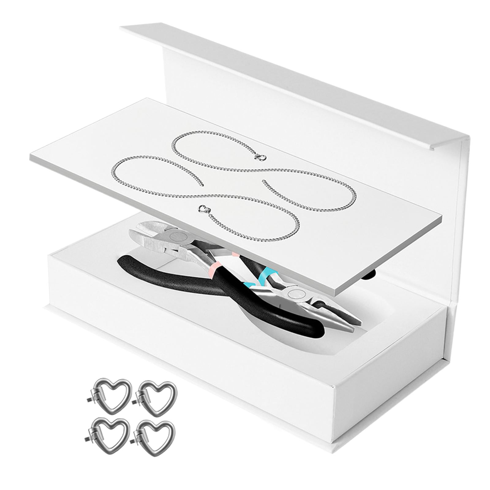 Milageto Permanent Bracelet Kit Bracelet Making for Couples for Summer Valentines Pair