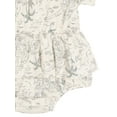 thumbnail image 4 of Modern Moments By Gerber Baby Girl Cotton Romper with Waistline Ruffle, Sizes 0/3 Months - 24 Months, 4 of 7