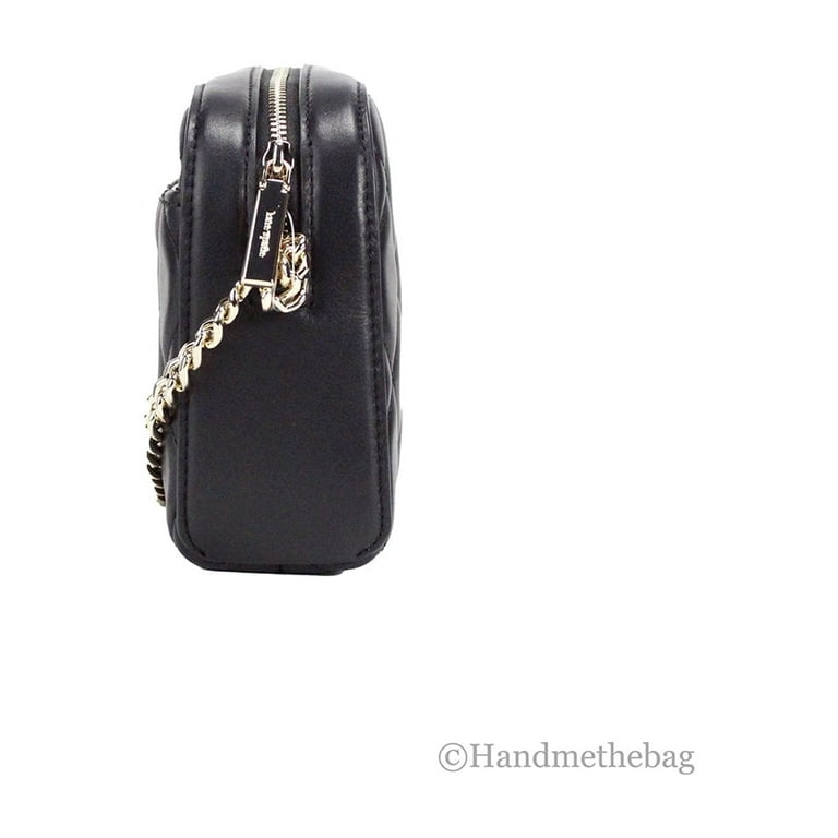 Kate Spade Carey Medium Handbag: Mini Black Quilted Smooth