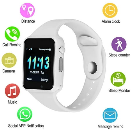 android smartwatch call and text