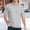 Grey, variant on YANGXINX Mens Striped T Shirt Color Block Summer Casual Short Sleeve Crew Neck Tee Soft Breathable Daily Wear Comfort Fit Tops