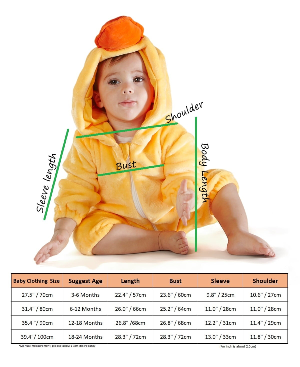 12-18 Months, Panda Bear Natural Uniforms Baby Animal Jumpsuit