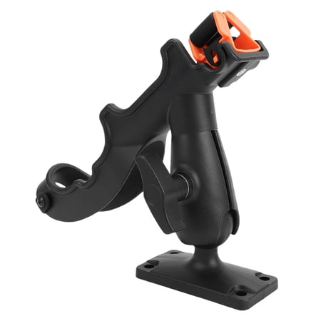 Xirurus Kayak Fishing Rod Holder with Starport HD Mount Base Heavy Duty Baitcaster Spinning Reel Holder for Boat Canoes Marine Fishing Accessories Gear