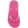 bebe Girls’ Big Kid EVA Rubber Flip Flop Sandal Lightweight Waterproof Summer Slipper Shoe