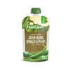 (4 pack) (4 Pack) Happy Baby Clearly Crafted, Stage 2, Organic Baby Food, Green Beans, Spinach & Pears, 4 Oz