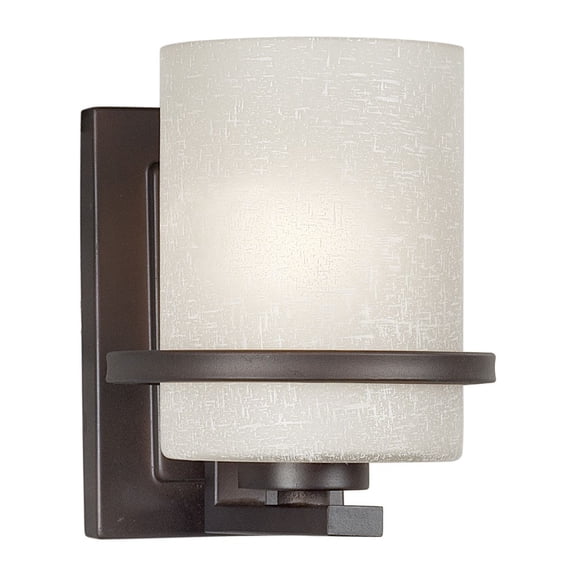 Forte Lighting 2404-01-32 Halo Wall Sconce - Bronze