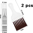 thumbnail image 3 of For Cleaning Brush Condenser Dryer, Flap Comb, Refrigerator Air Conditioner, Metal Cleaning Radiator Coil Evaporator Fin comb, 3 of 5