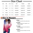 thumbnail image 3 of gakvbuo Plus Size Pullover Sweaters For Women Long Sleeve Sweatshirts Fall Tunic Tops Women's Printed Loose T-shirt Long Sleeves Blouse V-Neck Casual Tops, 3 of 5