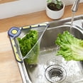 thumbnail image 4 of Lubelski Sink Filter Rack Foldable Convenient Easy Storage Eco-friendly Space Saving Fixing Net PP Material Kitchen Sink Filter Rack Kitchen Accessories, 4 of 8