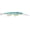 Glass Blue Minnow, variant on Rapala Down Deep Husky Jerk Hardbait 14 Silver