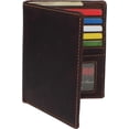 thumbnail image 4 of Cartera Marshal RFID bifold de cuero de cordero marrón, 4 of 8