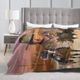 thumbnail image 3 of John Wayne Throw Blanket 60"X50" Soft Flannel Lightweight Plush Air Conditioner Quilt Suitable For Sofa,Living Room,Bedroom,Double Bed, 3 of 4