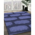 thumbnail image 2 of Ahgly Company Indoor Rectangle Patterned Blue Whale Blue Area Rugs, 6' x 9', 2 of 6