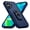 Blue, variant on Allytech for iPhone 17 Case, 360° Rotatable Ring Kickstand Military Grade Dropproof Anti-Shock PC and TPU Hybrid Protective Case for Apple iPhone 17, Red+Rose