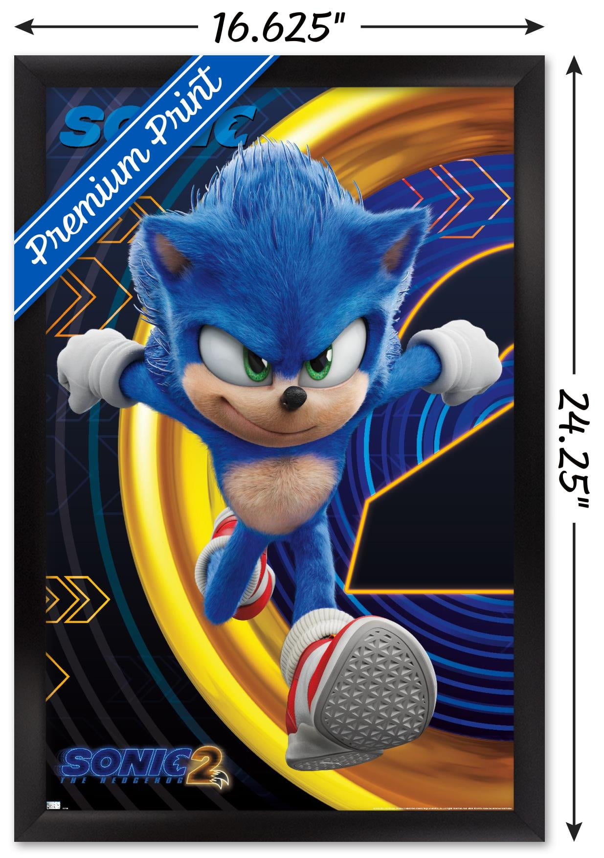 Sonic Prime Season 2 Official Poster Home Decor Poster Canvas - Byztee