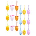 thumbnail image 4 of 24Pcs Decorative Easter Eggs Wear-resistant Egg Ornaments Adorable Easter Ornaments (Random Style) HOMEMAXS 13790885-MX, 4 of 6