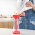 thumbnail image 6 of Soumake Rotary Flour Sifter Large Capacity Clear Flour Mixing Cup Handheld Tapioca Baking Powder Dispenser Sieve Container Kitchen Cooking Tools, 6 of 7