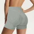 thumbnail image 3 of ZZwxWA Womens Shorts Impact Gym Shorts Workout Shorts Scrunch Butt Lifting Seamless Booty Shorts Yoga Shorts Biker Shorts, 3 of 6