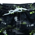 thumbnail image 5 of Brythos Swim Trunks Men,Lightweight and Airy Material Swimming Trunks for Men,Adjustable Drawstring Waistband Mens Bathing Suit,Black,S, 5 of 6