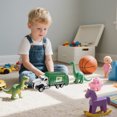 thumbnail image 5 of BESTSKY Toy Cars,Alloy Car Toys for Babies,Engineering Series Pull Back Cars,yellow1, 5 of 7