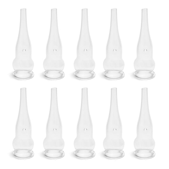 Juego de tubos de vidrio de belleza Elitzia ETD215SA con forma de calabaza, 10 piezas