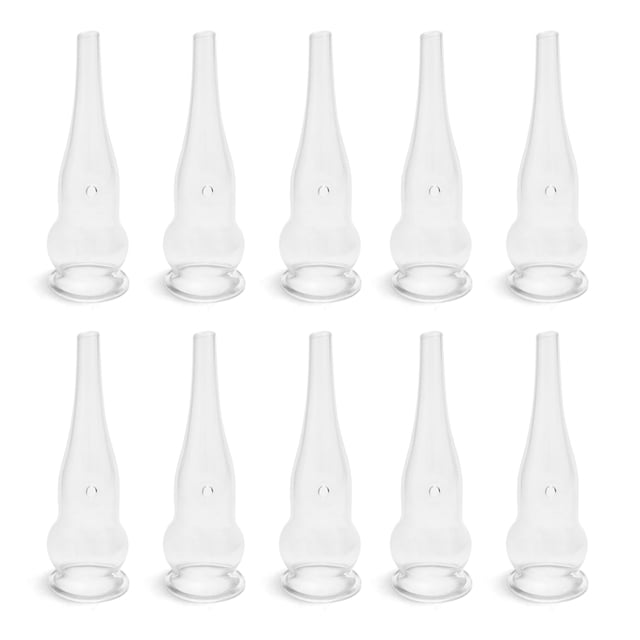 Juego de tubos de vidrio de belleza Elitzia ETD215SA con forma de calabaza, 10 piezas