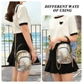 thumbnail image 7 of YAZAOO Cross Body Fashion Shoulder Waist Purse Bags Goats Eggs Autumn Leaves Barn Pocket Handbags, 7 of 7