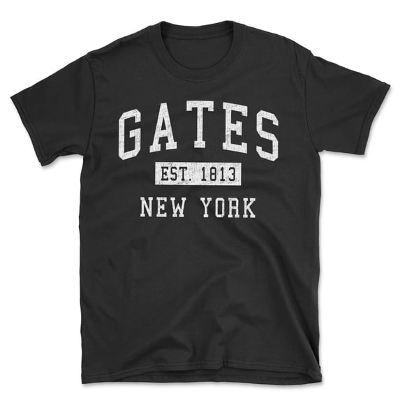 Gates New York Classic Established Men's Cotton T-Shirt