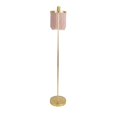 thumbnail image 4 of Decor Therapy PL4341 Framboise Fringe Shade Floor Lamp, Gold Leaf with Pink Shade, 4 of 5