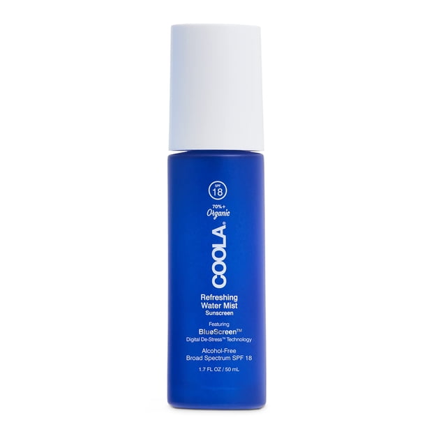 Hidratante facial COOLA Organic Water Mist SPF 18 50 ml