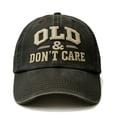 thumbnail image 2 of Gorra de béisbol ajustable clásica baja con estampado sin estructura para hombre y mujer, 2 of 9